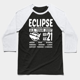 Eclipse US Tour 2017 Baseball T-Shirt